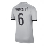 Paris Saint-Germain Marco Verratti #6 Fotballklær Bortedrakt 2022-23 Kortermet